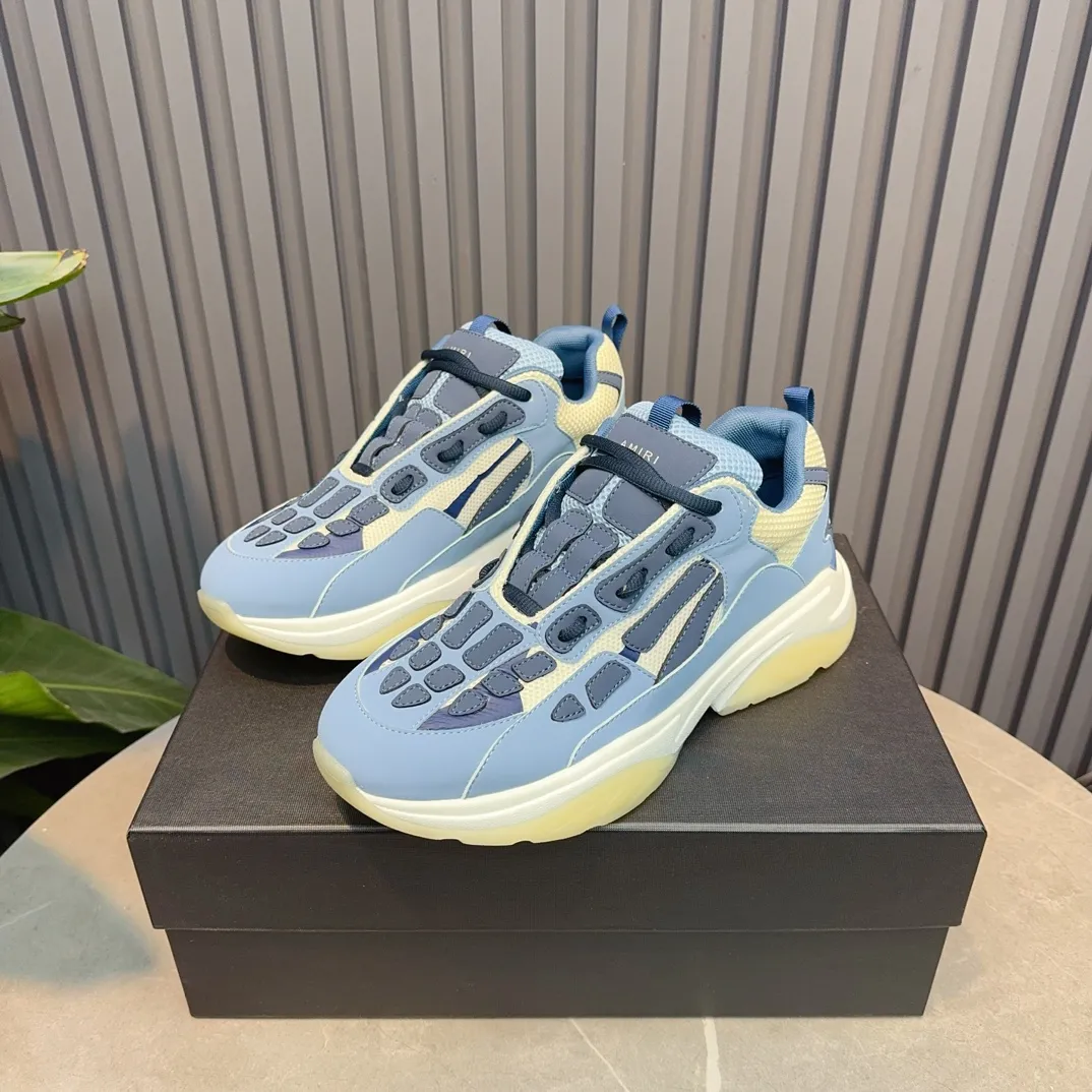 Men's shoes 💰740💰 AMIRI AMIRI fashion brand hot sale 🔥 Available all year round ✅ Official website synchronization Imported fabrics 1⃣️ vs 1⃣️ replica, original factory special original sole, 38-45 (38.45. Non-refundable)